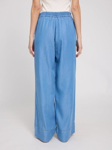 Wide Leg Tenc Pant Elas dk blue wash1